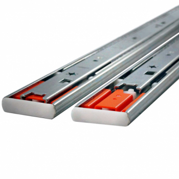 CORRED TELESCO(45MM) PUSH OPEN 400MM BRZ-2240-N NEGRO