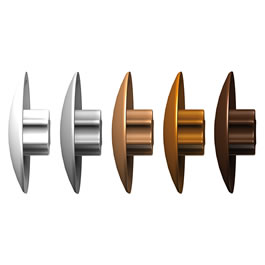 TAPINES X 30 UNIDADES MARRON