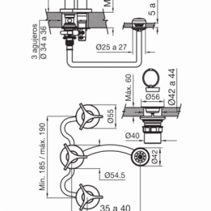 TRIADES 0295/C3 CR JUEGO BIDE C/TRANSF