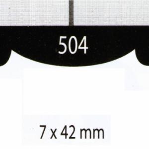 CLEAR T/JUNTA 1/2" X TIRA X 2"N504