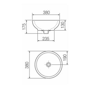 L.ARMONI. L242K B/BACHA RED 38X13 FVA