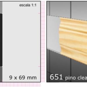 CLEAR GUARDA.3/4"TIRA 1/2X3 N651