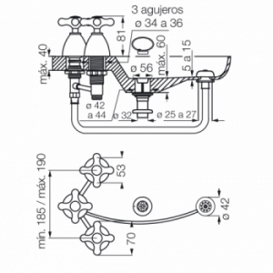 MARGOT 0295/62 CR JGO BIDE C/TRANSF