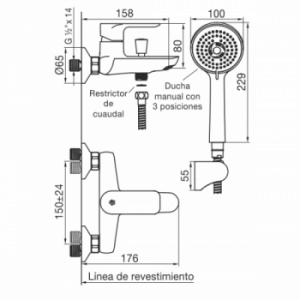 COTY 0310/D9-CR JGO MONO EXT BA¥ERA FVA